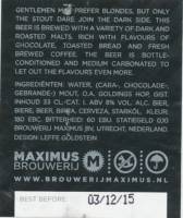 Maximus Brouwerij, Stout 8