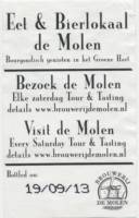 Brouwerij De Molen, Eet & Bierlokaal de Molen