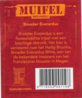 Muifelbrouwerij, Broeder Everardus