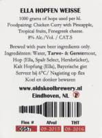 Oldskool Brewery, Ella Hopfen Weisse Oldskool Brewery, Ella Hopfen Weisse
