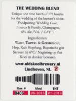 Oldskool Brewery, The Wedding Blend