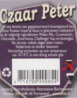 St. Noord-Hollandse Alternatieve Brouwers (SNAB), Czaar Peter