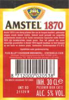 Heineken, Amstel 1870 Pilsener Bier