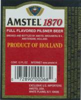 Heineken, Amstel 1870 Full Flavored Pilsener Bier 