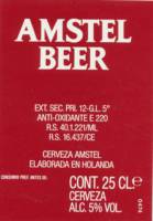 Heineken, Amstel Beer Cerveza