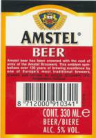 Heineken, Amstel Beer Beer/Biere