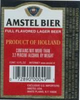 Heineken, Amstel Bier Full Flavored Lager Bier 
