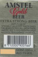 Heineken, Amstel Gold Beer Extra Strong Beer