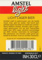 Heineken, Amstel Light licht lager bier