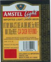 Heineken, Amstel Light Imported light lager beer
