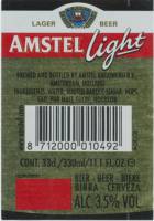 Heineken, Amstel Light lager beer