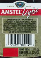 Heineken, Amstel Light lager beer