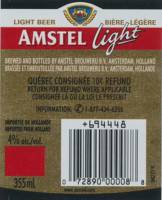 Heineken, Amstel Light Light beer / Bière Légère
