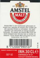 Heineken, Amstel Malt Alcohol vrij bier