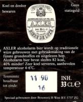 Bavaria, Axler Biere de Luxe Alcohol arm