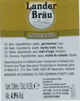 Bavaria, Lander Brau Premium Beer