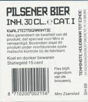Bavaria, (Miro) Pilsener Bier