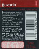 Bavaria, Bavaria Non Alcoholic Malt Beverage