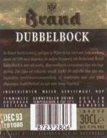 Bierbrouwerij Brand, Brand Dubbelbock