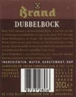 Bierbrouwerij Brand, Brand Dubbelbock