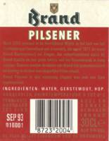 Bierbrouwerij Brand, Brand Pilsener