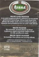 Bierbrouwerij Brand, Brand Cuvee Pilsener