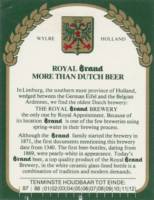 Bierbrouwerij Brand, Royal Brand 