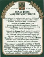 Bierbrouwerij Brand, Royal Brand 