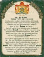 Bierbrouwerij Brand, Royal Brand 