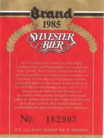 Bierbrouwerij Brand, Brand Sylvester Bier 1985