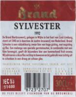 Bierbrouwerij Brand, Brand Sylvester 1992