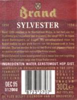 Bierbrouwerij Brand, Brand Sylvester 1994