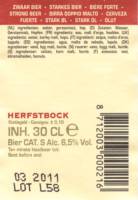 Budelse Brouwerij, Herfstbock