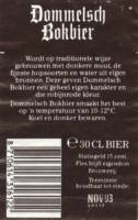 Dommelsche Bierbrouwerij, Dommelsch Bokbier