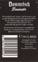 Dommelsche Bierbrouwerij, Dommelsch Bier Dominator