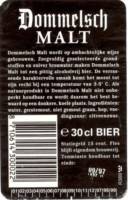 Dommelsche Bierbrouwerij, Dommelsch Malt