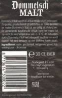 Dommelsche Bierbrouwerij, Dommelsch Malt