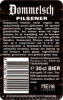 Dommelsche Bierbrouwerij, Dommelsch Pilsener