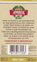 Grolsch, Grolsch Amber