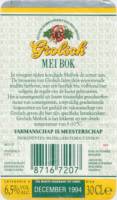 Grolsch, Grolsch Mei bok 