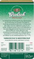 Grolsch, Grolsch Special Malt