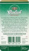 Grolsch, Grolsch Special Malt
