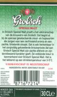 Grolsch, Grolsch Special Malt