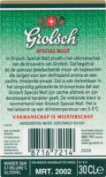 Grolsch, Grolsch Special Malt