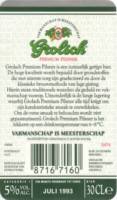 Grolsch, Grolsch Premium Pilsner