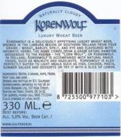 Gulpener Bierbrouwerij, Korenwolf Luxury Wheat Beer