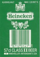 Heineken, Heineken Class II Beer