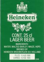 Heineken, Heineken Lager Beer