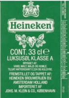 Heineken, Heineken Luksusøl Klasse A