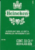 Heineken, Heineken Beer Klass III